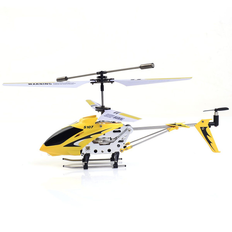 Syma S107G 3Ch Mini Remote Control Rc Helicopter Gyro New-Yellow TY311837YE