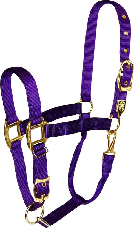 Adjustable Chin Horse Halter With Snap 350508