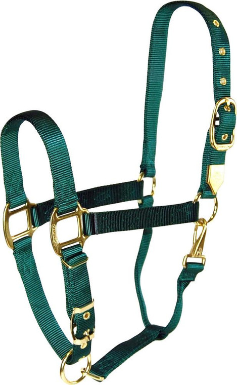 Adjustable Chin Horse Halter With Snap 347451
