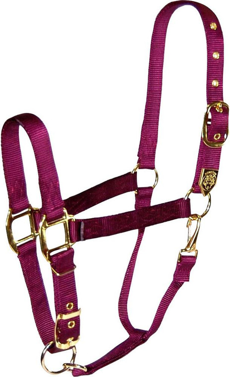 Adjustable Chin Horse Halter With Snap 347396