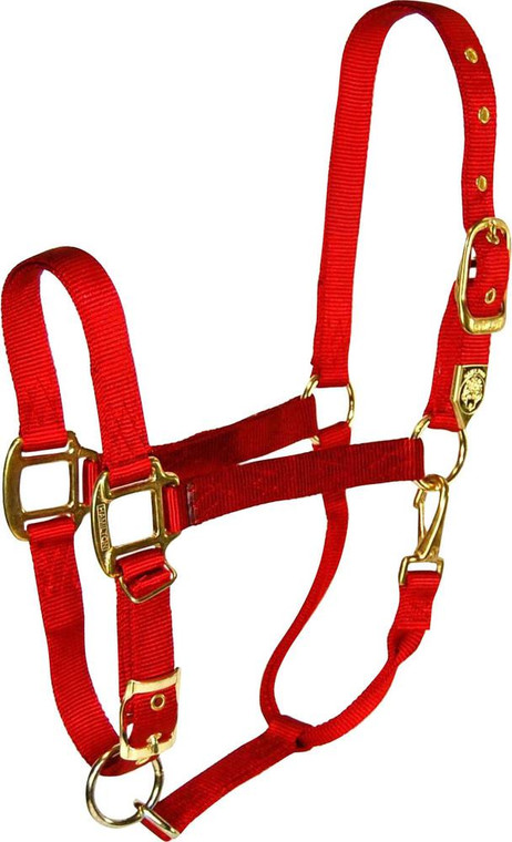Adjustable Chin Horse Halter With Snap 347329
