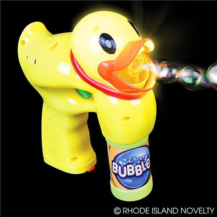 Light-Up Ducky Bubble Blaster GWBUBDU By Rhode Island Novelty
