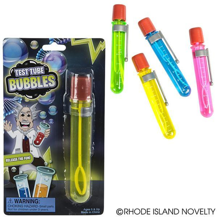 0.5Oz Test Tube Touchable Bubbles BUTOUTE By Rhode Island Novelty