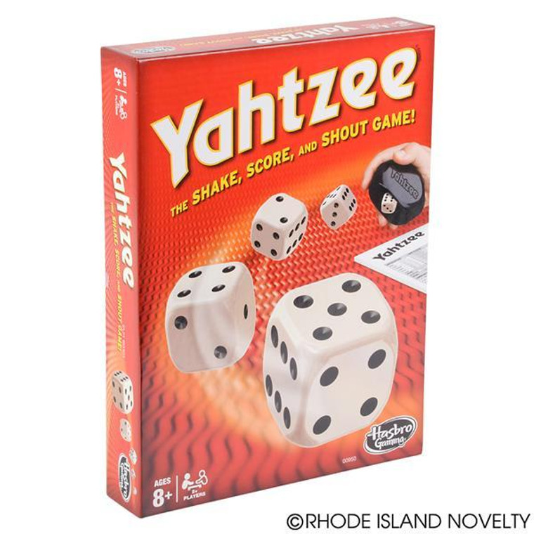Hasbro Yahtzee Game UBYAHTZ By Rhode Island Novelty