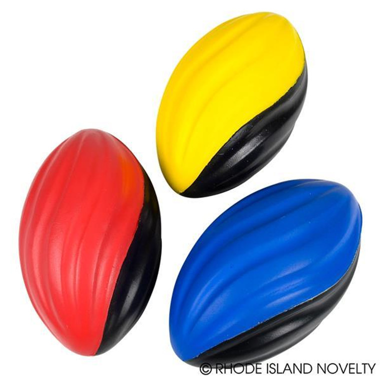 5" Two-Tone Spiral Football SBFOFO5 By Rhode Island Novelty(1 Piece Only)