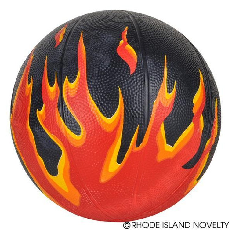 7" Flame Mini Basketball (Pack Of 10) BBFLAME By Rhode Island Novelty