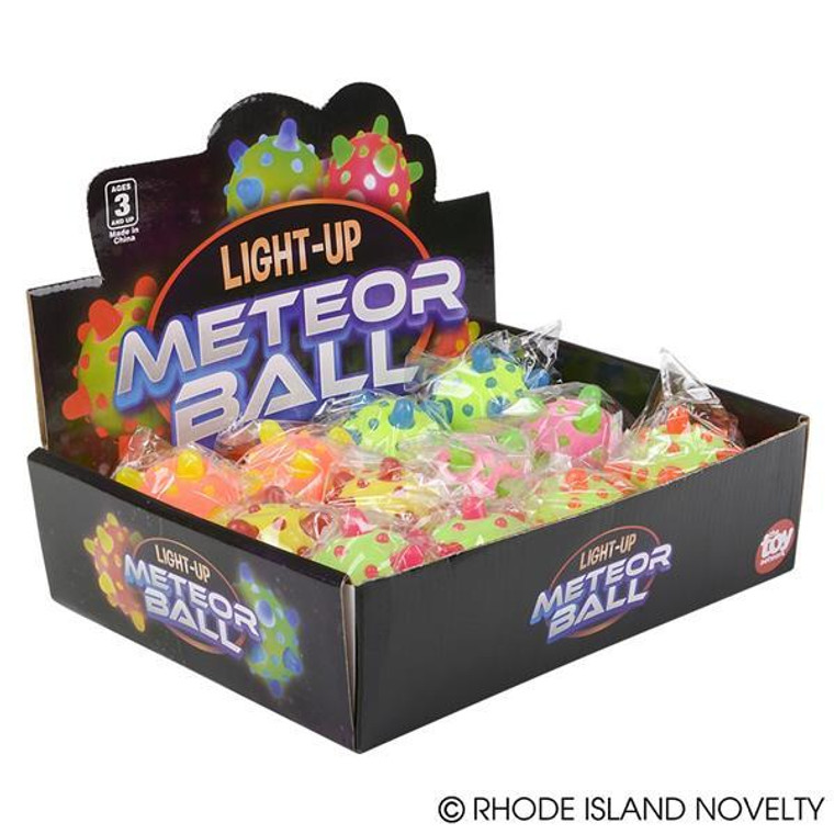 3" Space Light-Up Meteor Ball BASPAC3 By Rhode Island Novelty