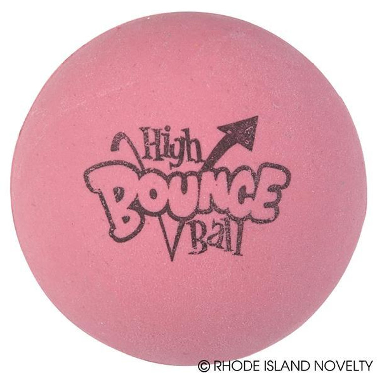 2.5" Rubber Pink High Bounce Ball BAPINBA By Rhode Island Novelty