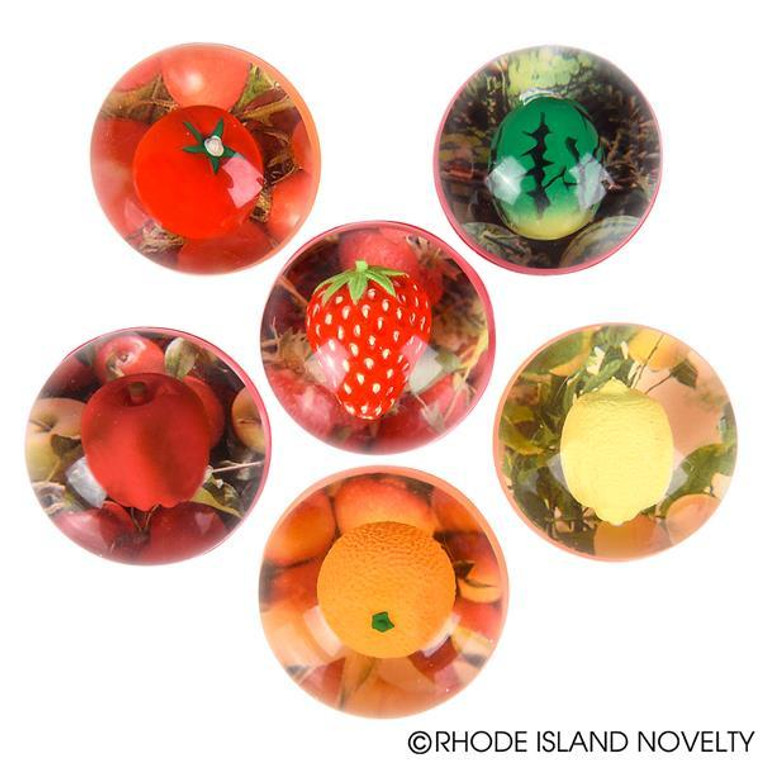 1.75" 45Mm Fruit Hi-Bounce Ball BAFRU45 By Rhode Island Novelty