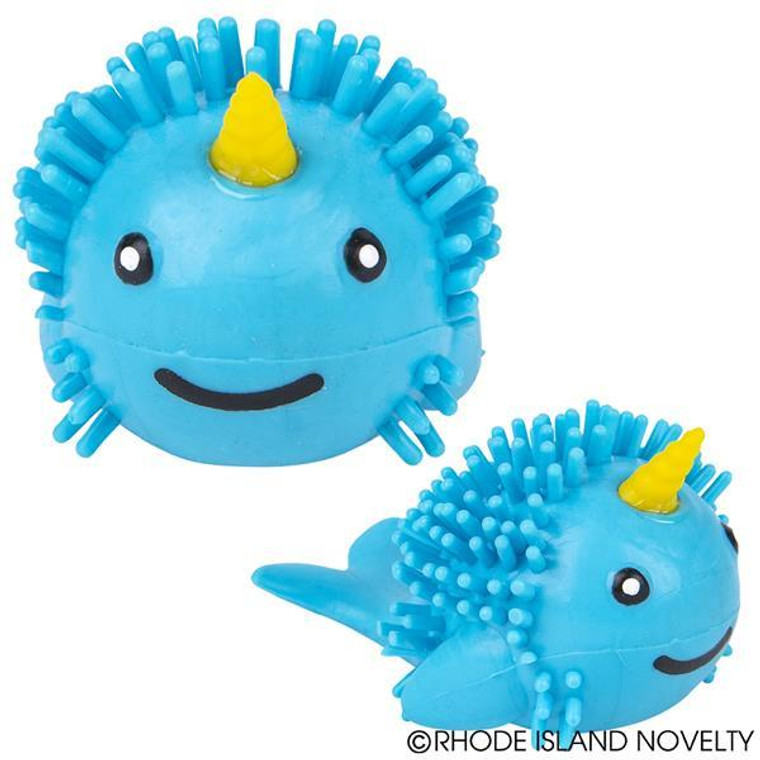2" Spiky Narwhal BASPINA By Rhode Island Novelty