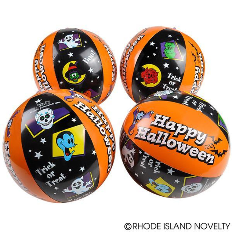 16" Halloween Beach Ball ZHHAL16 By Rhode Island Novelty