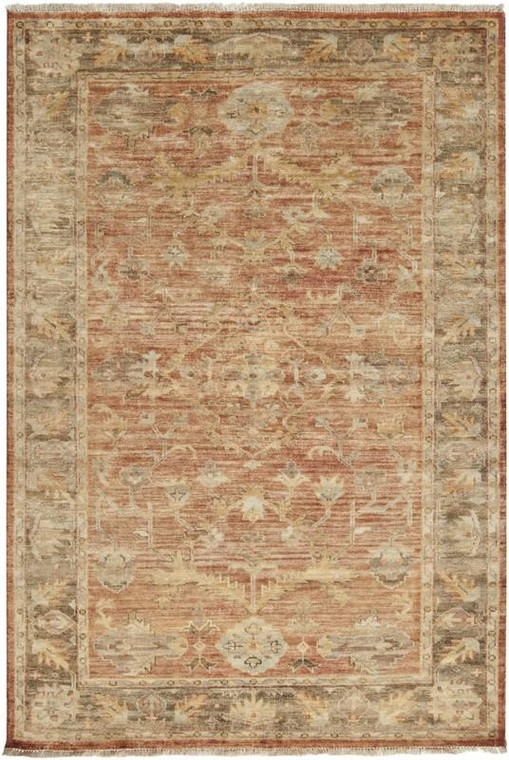 Surya Hillcrest Hand Knotted Brown Rug HIL-9009 - 9' x 13'