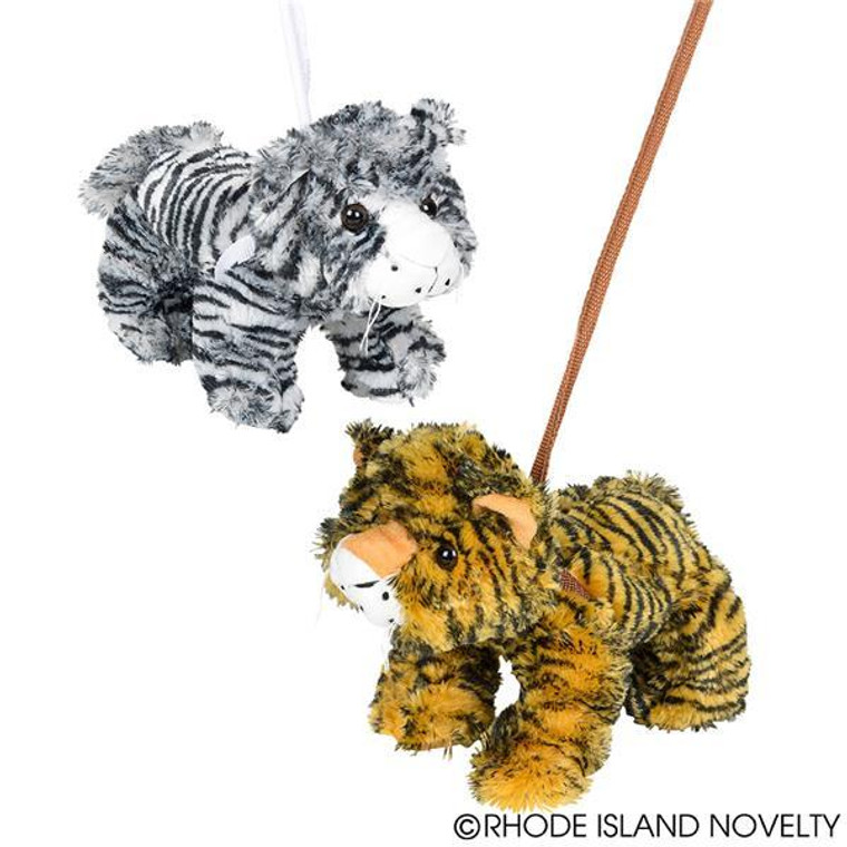 12" Pet Tiger W/ 35" Leash PLPETTI By Rhode Island Novelty