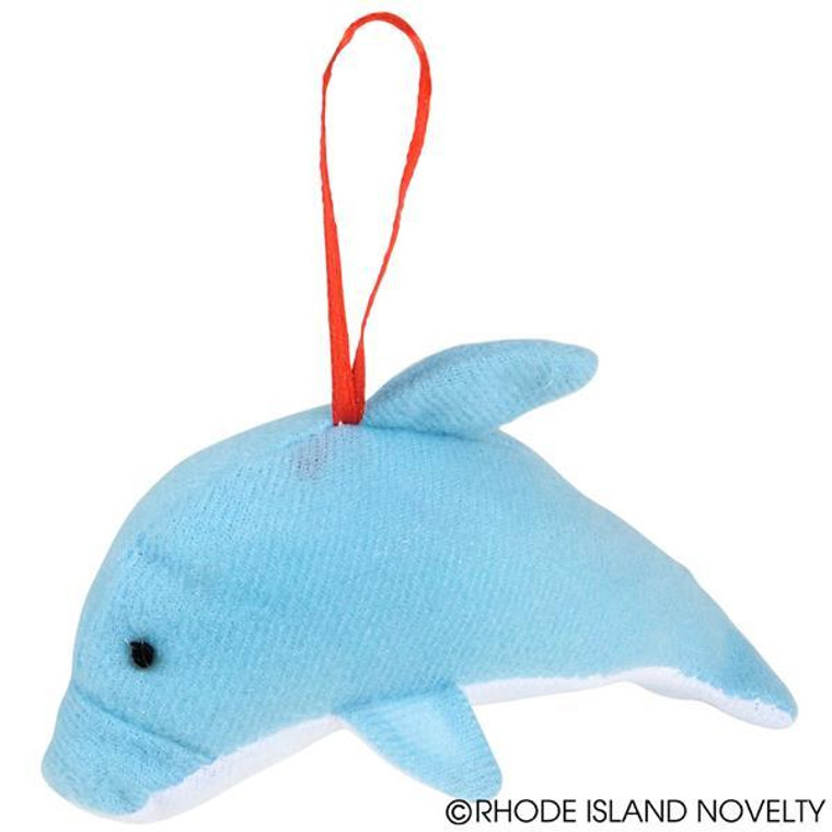 4" Dolphin Plush PLDOLP4 By Rhode Island Novelty