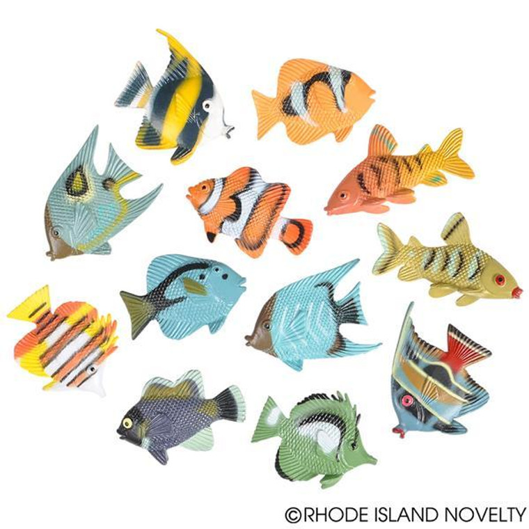 1.5" Tropical Fish PATROFI By Rhode Island Novelty