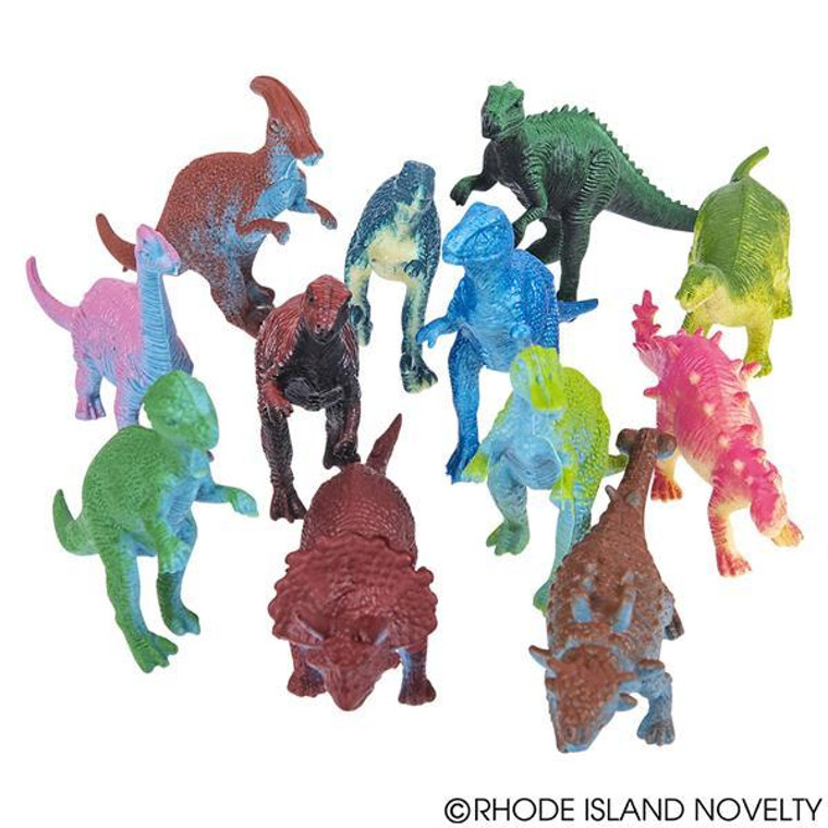 3" Mini Dinosaurs PADINMI By Rhode Island Novelty