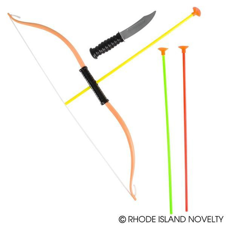 21" Bow And Arrow Set With Knife GWBOW21 By Rhode Island Novelty