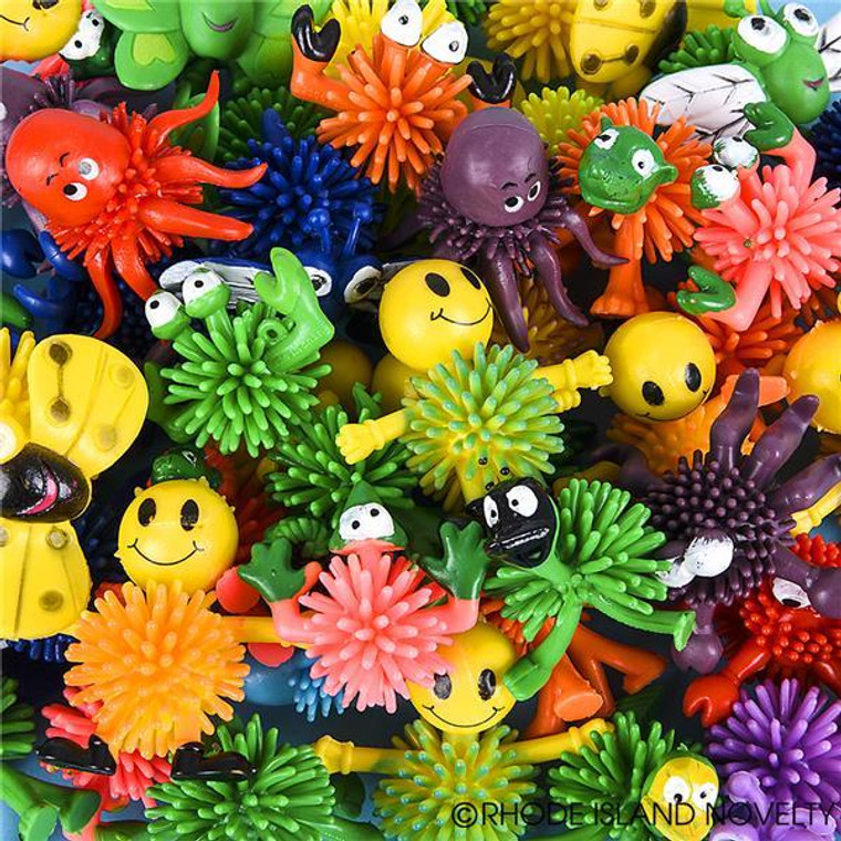 2" Spiky Assortment (50Pcs/Bag) BAHED50 By Rhode Island Novelty