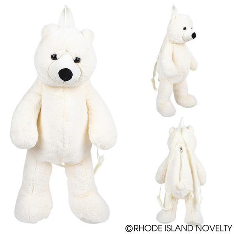 20" Polar Bear Backpack APPOLBP By Rhode Island Novelty