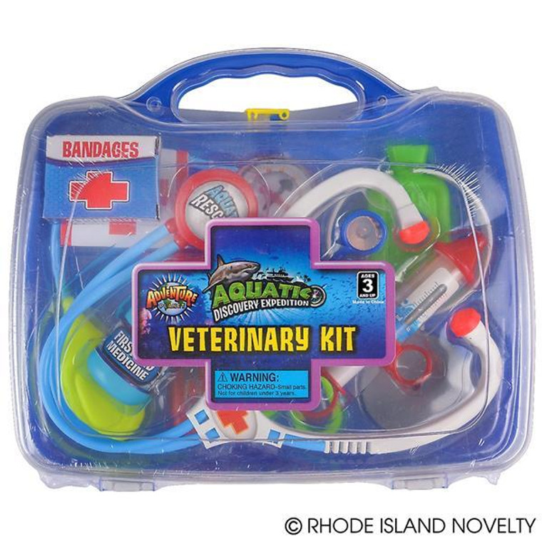 10 Pc Aquatic Veterinary Kit AMVETAQ By Rhode Island Novelty
