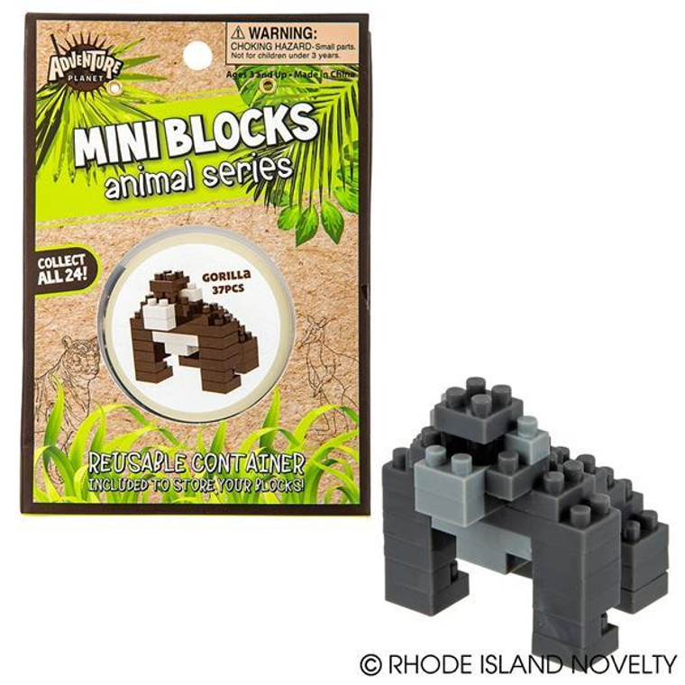 Mini Blocks Gorilla AMMBGOR By Rhode Island Novelty