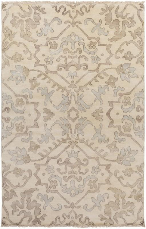 Surya Hillcrest Hand Knotted Brown Rug HIL-9040 - 9' x 13'