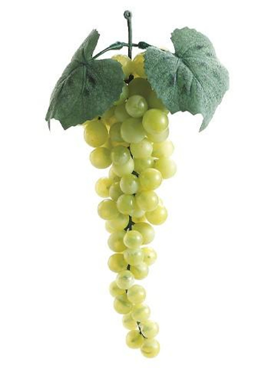 10" Round Grapes X90 Light Green (Pack Of 12) VPG555-GR/LT By Silk Flower