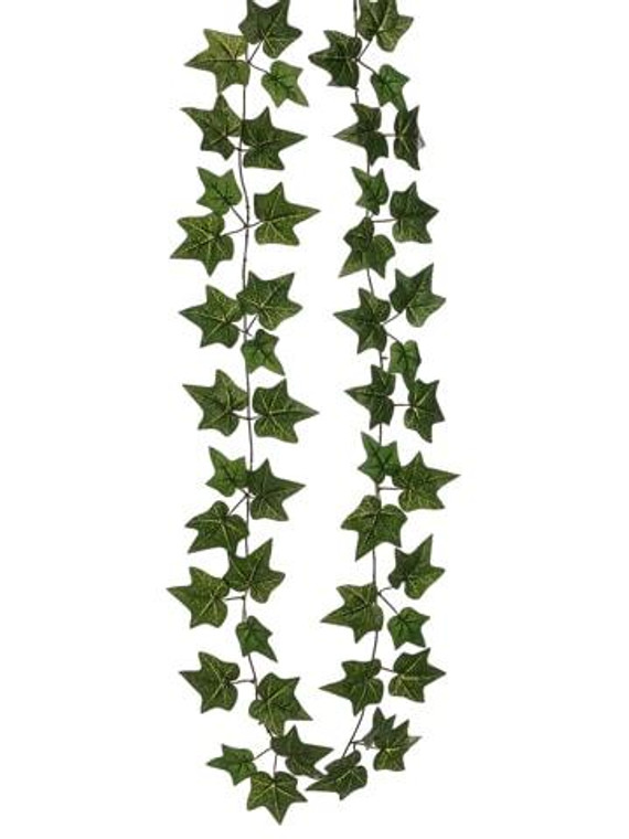 6' One Piece Construction Ivy Garland Green (Pack Of 12) PGO415-GR By Silk Flower