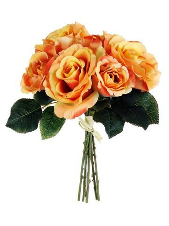 11" Rose Bouquet Talisman (Pack Of 12) FBQ100-TA By Silk Flower