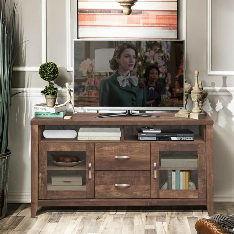 Tv Stand Tall Entertainment Center Hold Up HW65206