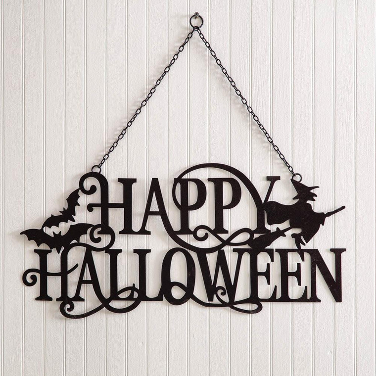 CTW Home Happy Halloween Hanging Sign 770358