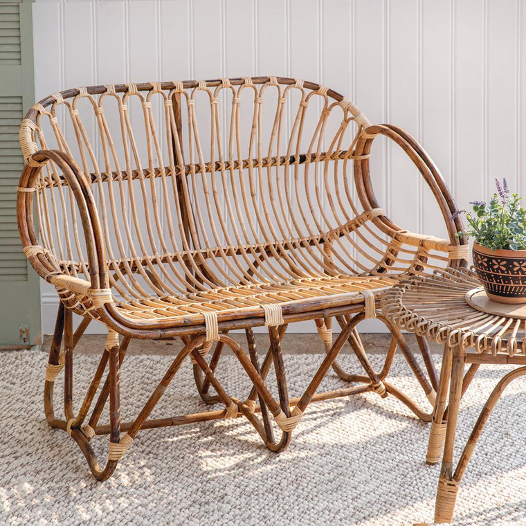 CTW Home Rattan Loveseat 460265