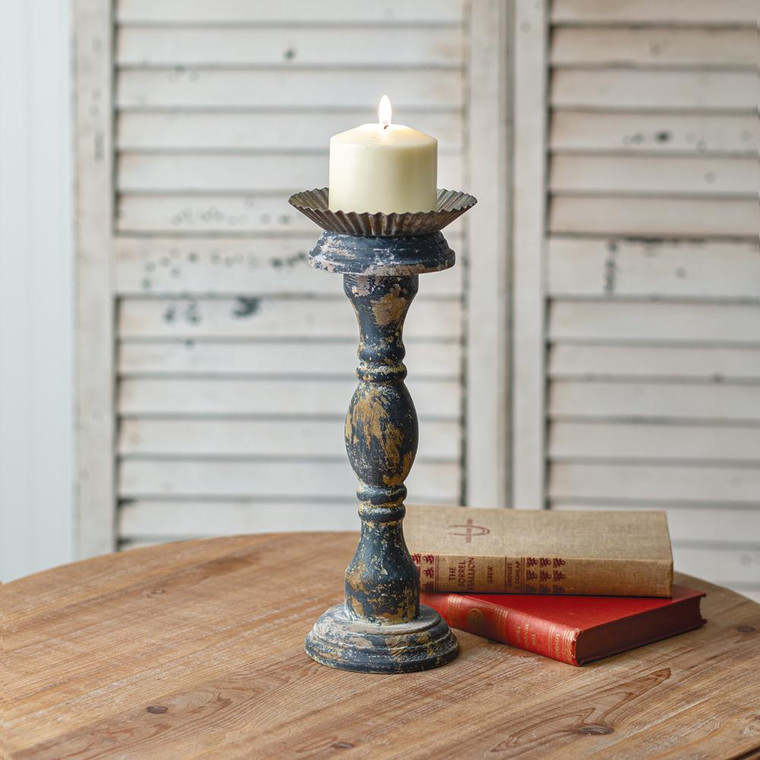 CTW Home Large Distressed Candle Stand 440011