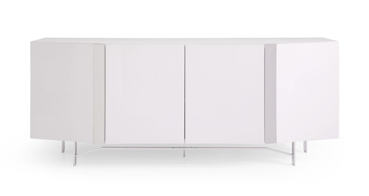 VIG Furniture VGVCG8150-WHT Modrest Fairmount - Modern High Gloss White Buffet