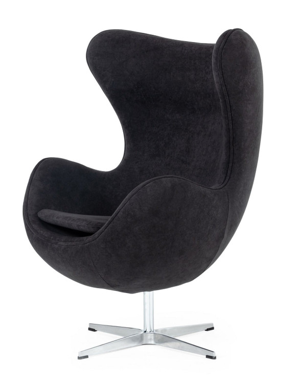 VIG Furniture VGBNEC-025-BLK Modrest Lenmar - Modern Black Fabric Accent Chair