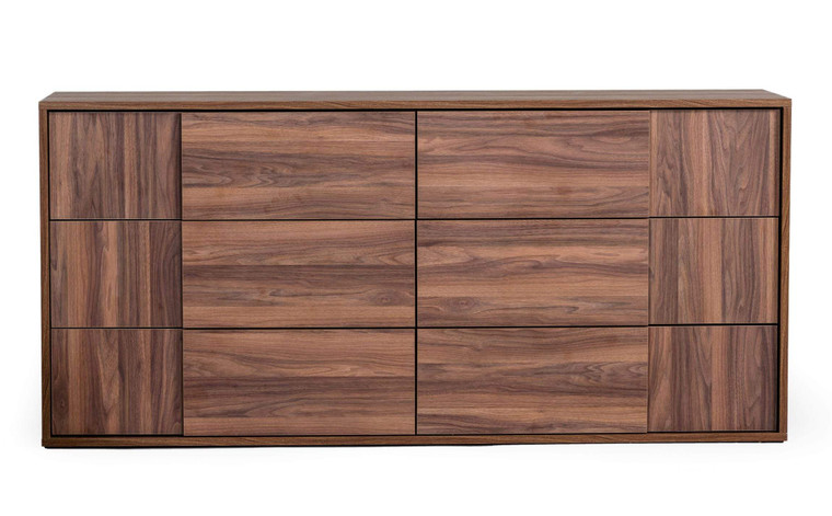 VIG Furniture VGACASUS-DRS-WAL Nova Domus Asus - Italian Modern Walnut Dresser