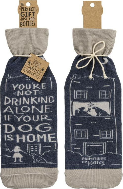 Bottle Cover - Dog Home - Set Of 6 (Pack Of 4) 38683 By Primitives By Kathy