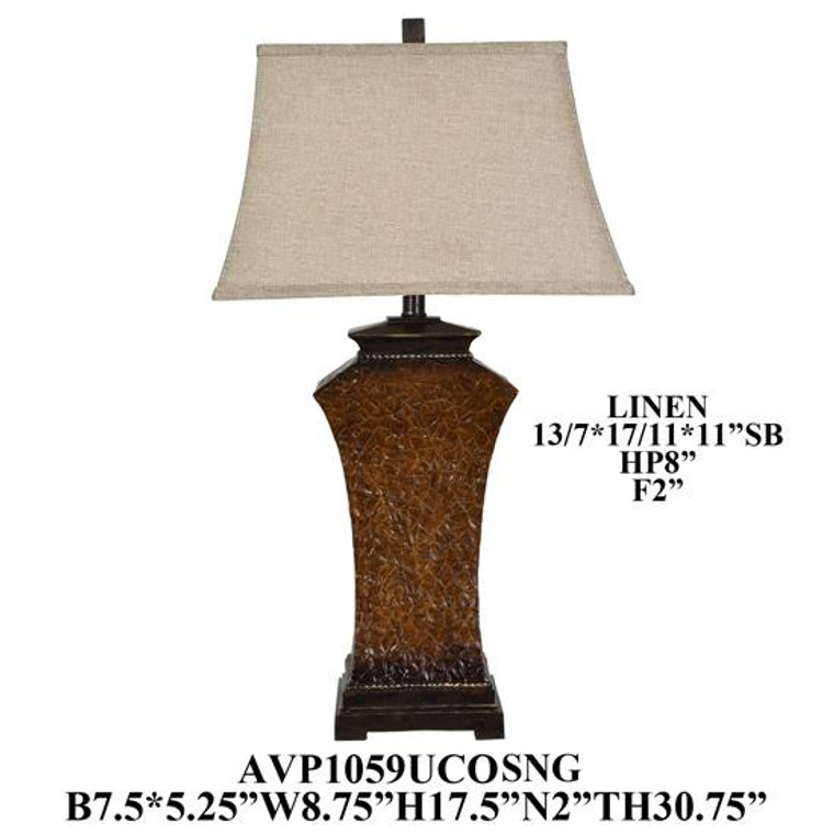 30.75 Poly Table Lamp AVP1059UCOSNG