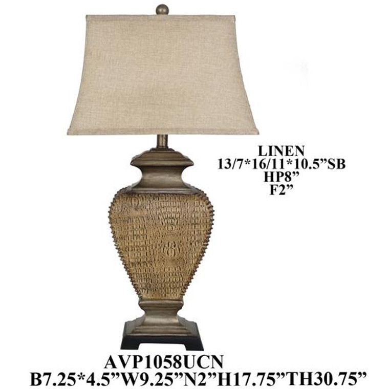 30.75 Poly Table Lamp AVP1058UCNSNG