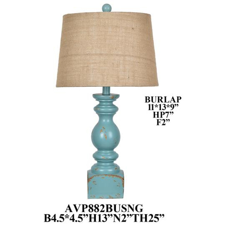 25" Poly Table Lamp AVP882BUSNG