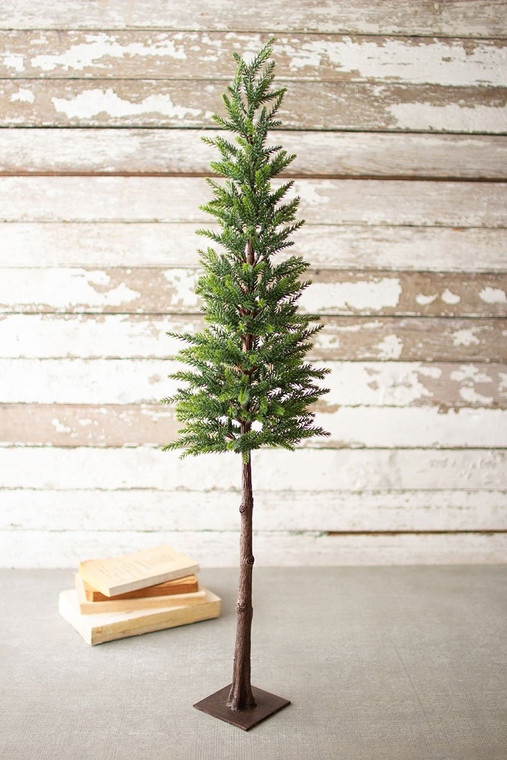 Artificial Pine Christmas Tree With Iron Base - 37"T CYF1295 By Kalalou