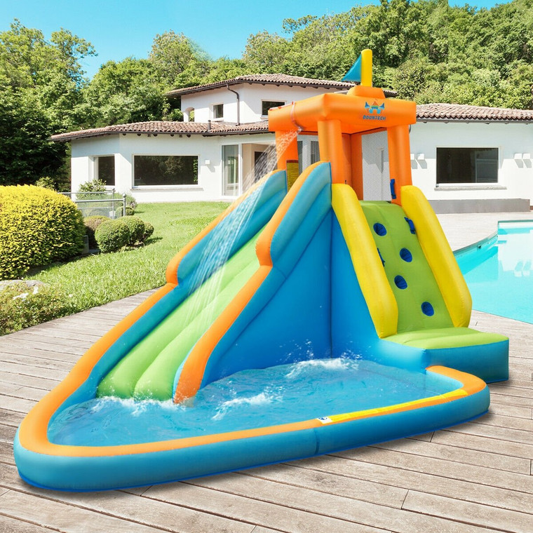 Inflatable Water Slide Kids Bounce House With Blower OP70432