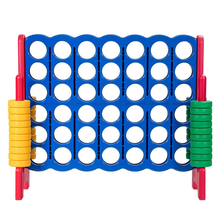 Jumbo 4-To-Score 4 In A Row Giant Game Set-Red SP37158RE