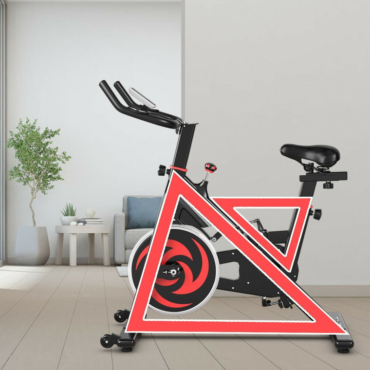30 Lbs Home Gym Cardio Exercise Magnetic Cycling Bike SP37218