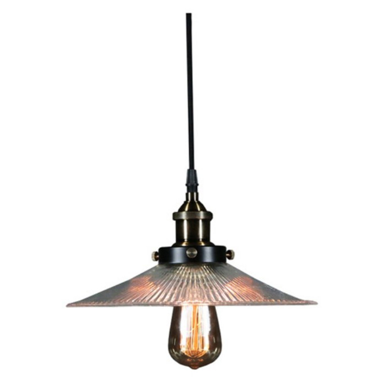 Homeroots Lynn Adjustable Height 1-Light Edison Lamp With Bulb 320216