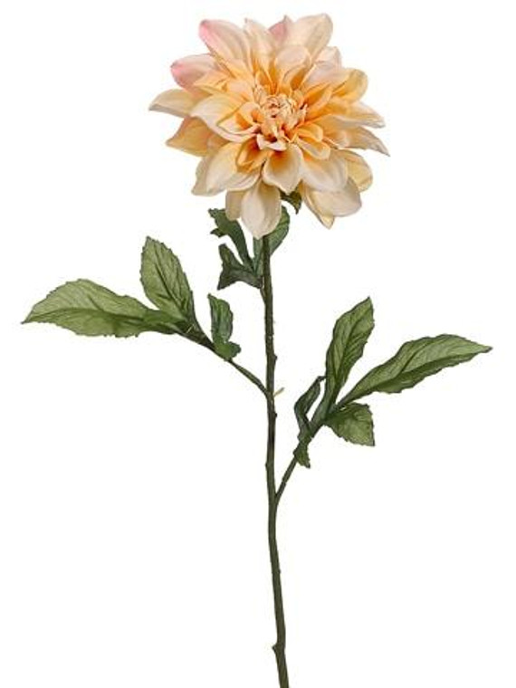 29" Dahlia Spray Yellow Pink 12 Pieces FSD857-YE/PK