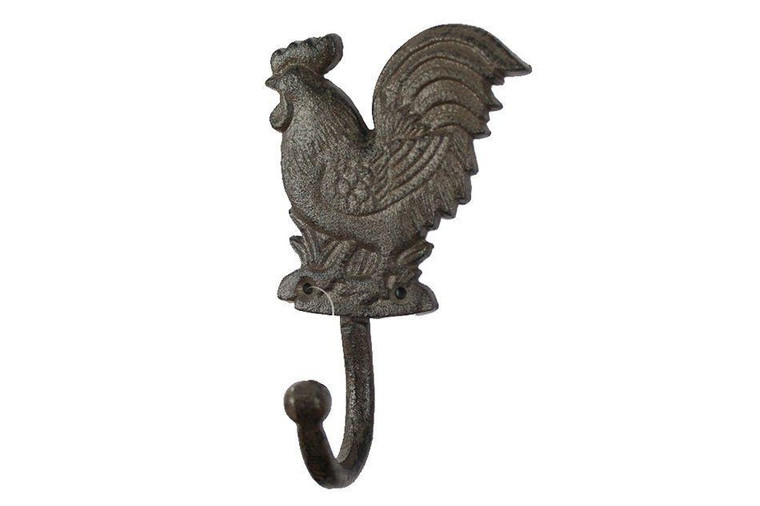 Cast Iron Rooster Hook 7" K-0812-Cast-Iron