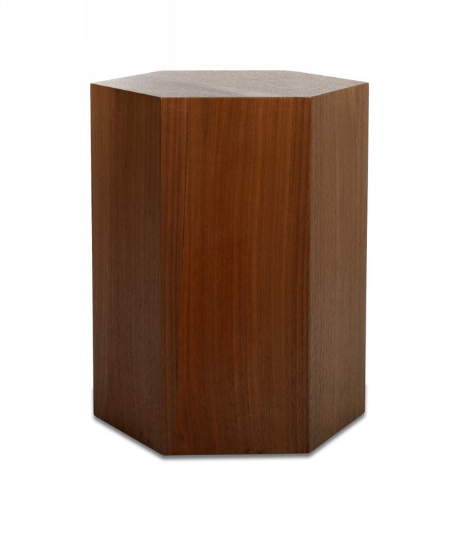 VIG Furniture VGBB-MND-CT45-WAL Modrest Newmont - Modern Large Walnut End Table
