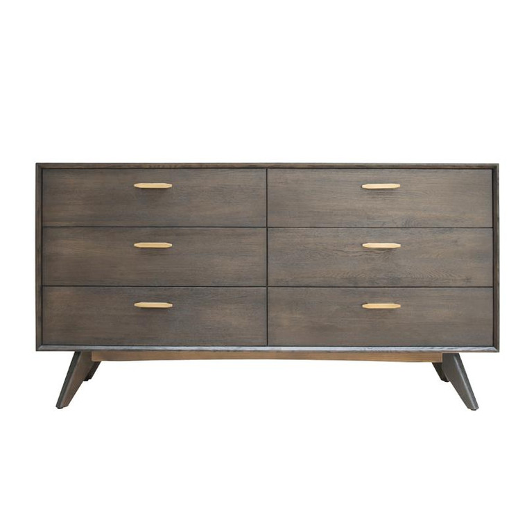 VIG Furniture VGLBNANT-DR160 Modrest Novak Modern Dark Oak Dresser
