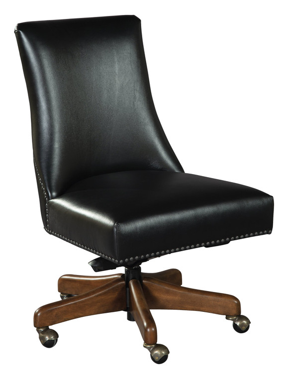 7-9225 Office@Home Rounded Back Armless Desk Chair By Hekman